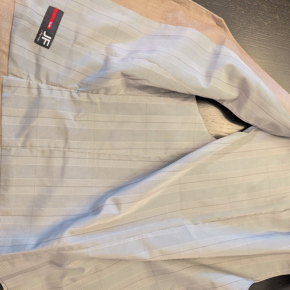 jf j.ferrar Light Tan Vest - Picture 9 of 10